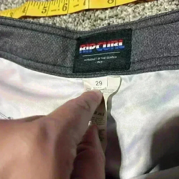 Rip Curl Patriotic Red White Blue Stars Stripes USA Flag Board Shorts Mens 29 - Picture 9 of 12